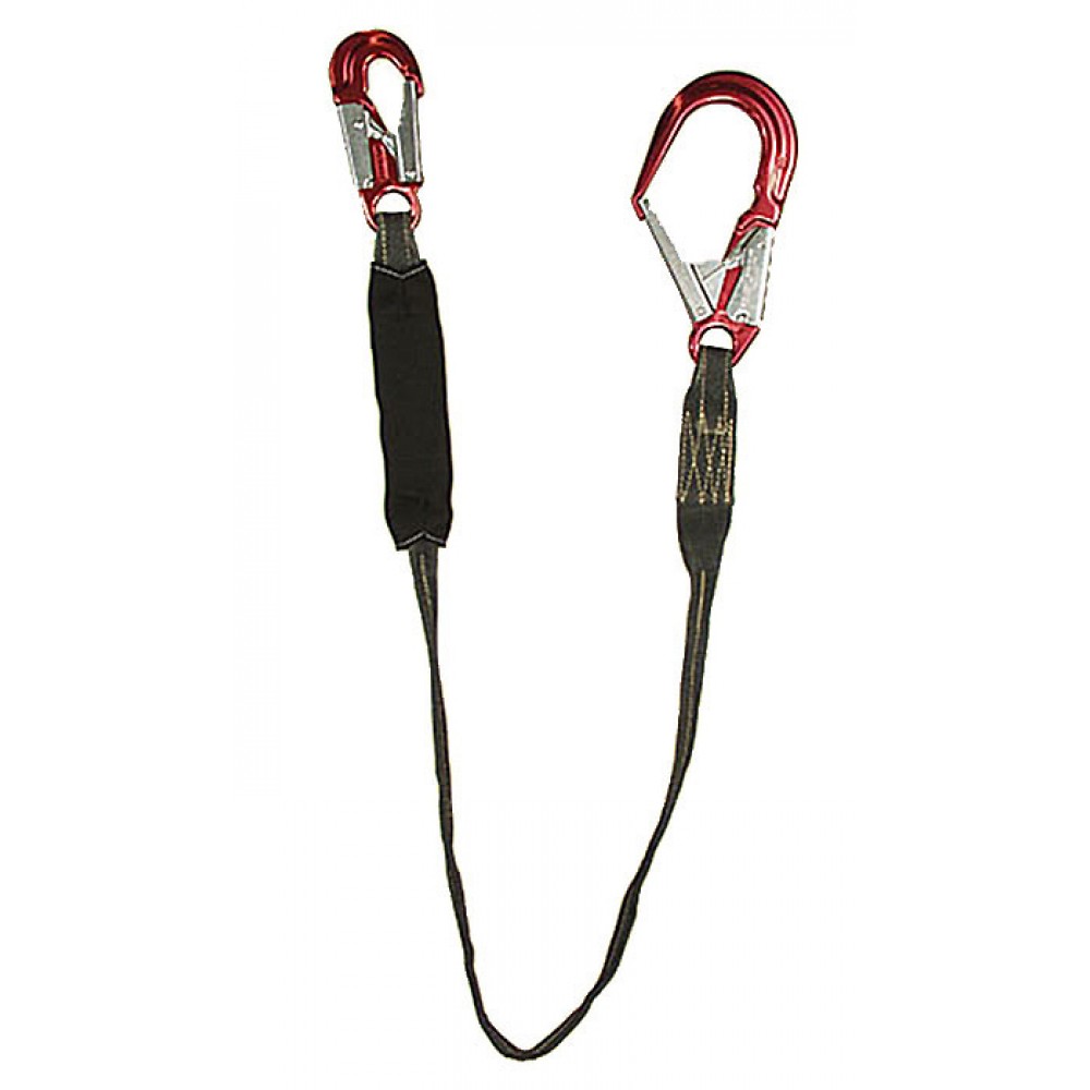 828 Kevlar Tower/Ladder Lanyard w/ Alum Hooks 12 Ft. FF