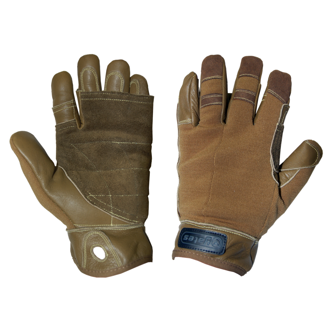 925T YATES Tactical Rappel / Fast Rope Gloves (Tan)