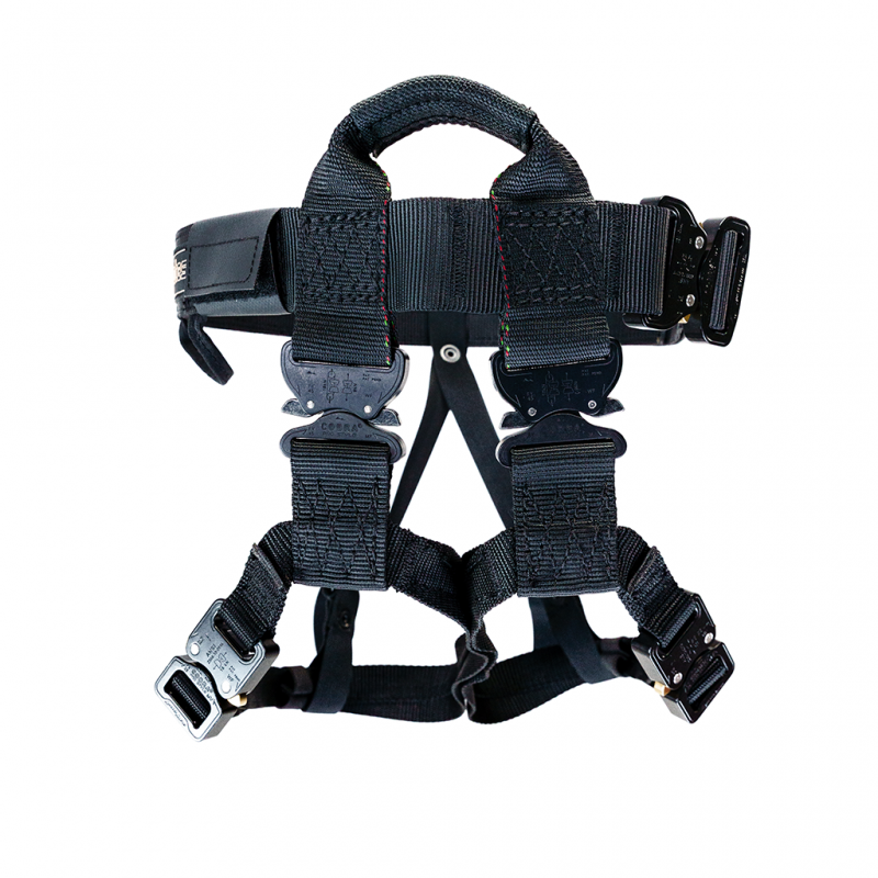 319CPJ Special Forces Rappel Belt with Cobra Buckle Waist and Legs