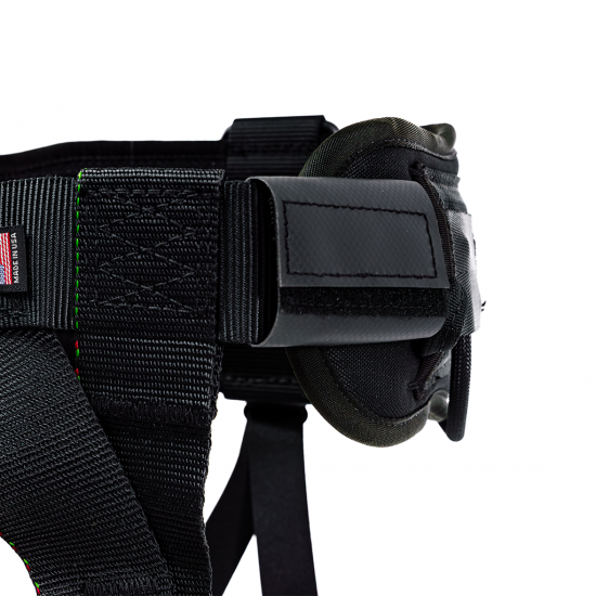 352B Padded Lightweight Assault Full Body Harness with rear waist pad D ring. (Sizes S-XL)