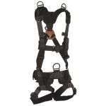 352B Padded Lightweight Assault Full Body Harness with read waist pad D  ring. (Sizes S-XL)