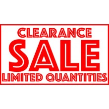 SALE ITEMS - Limited Quantities
